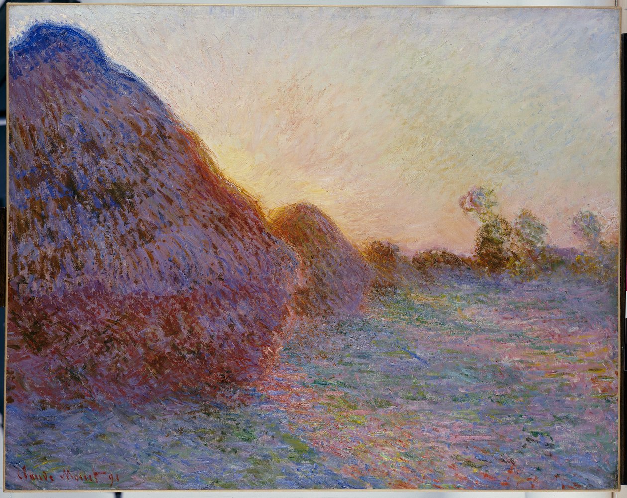 samanlıklar by Claude Monet