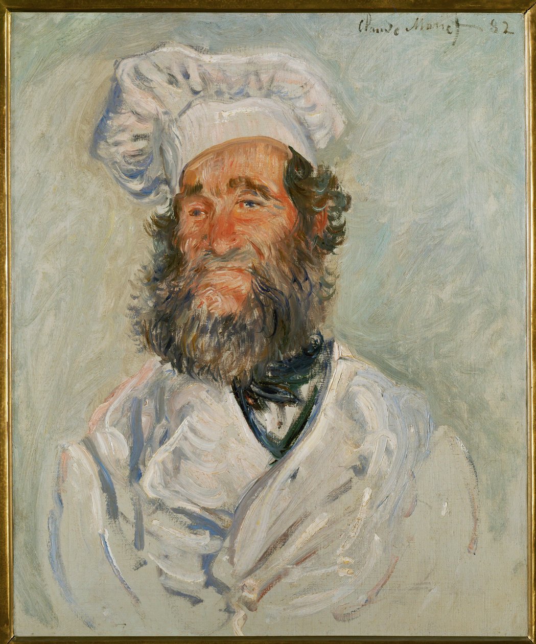 Aşçı (tuval üzerine yağlıboya) by Claude Monet