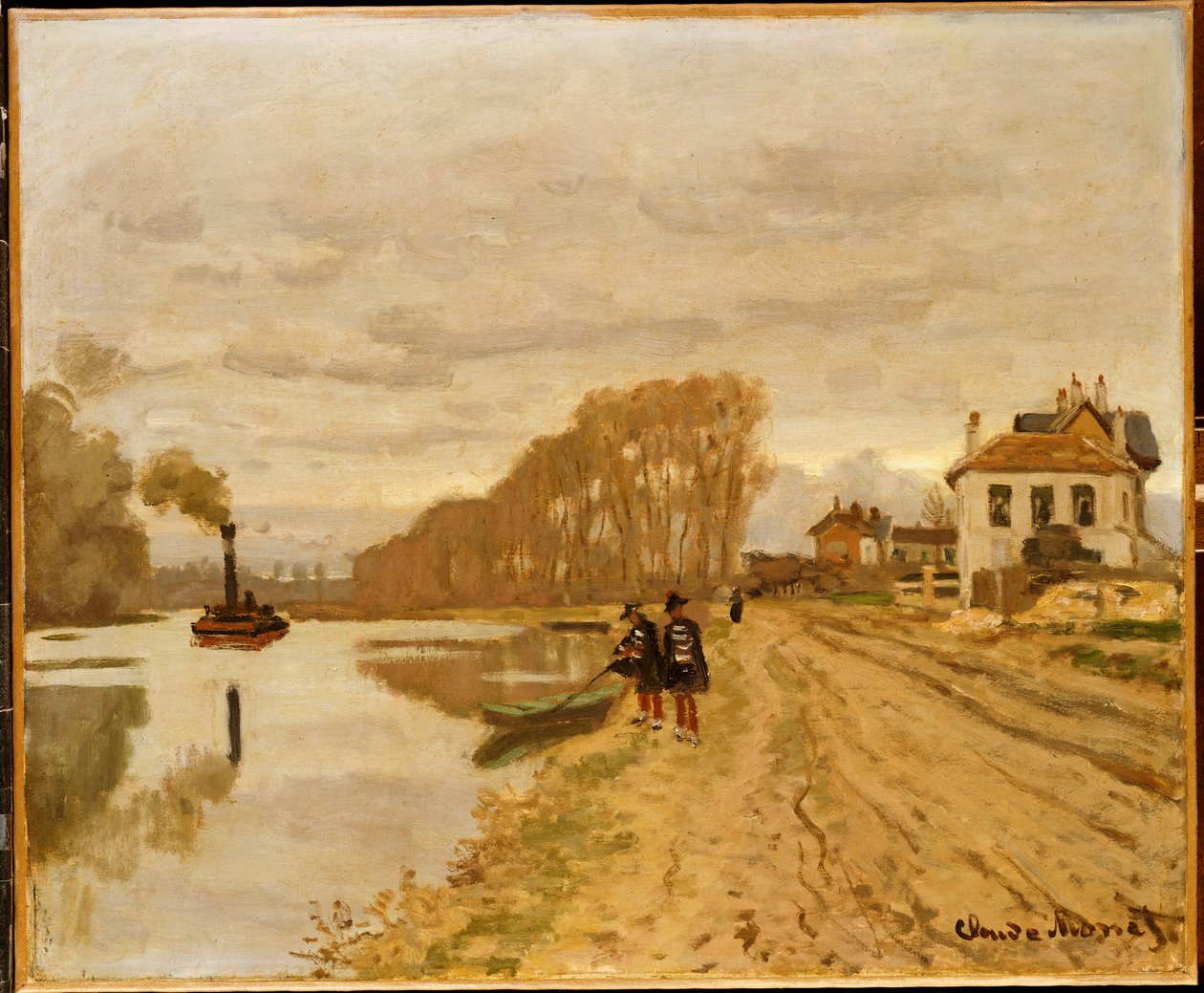 Sudaki Fanatik Muhafız Piyadeleri by Claude Monet