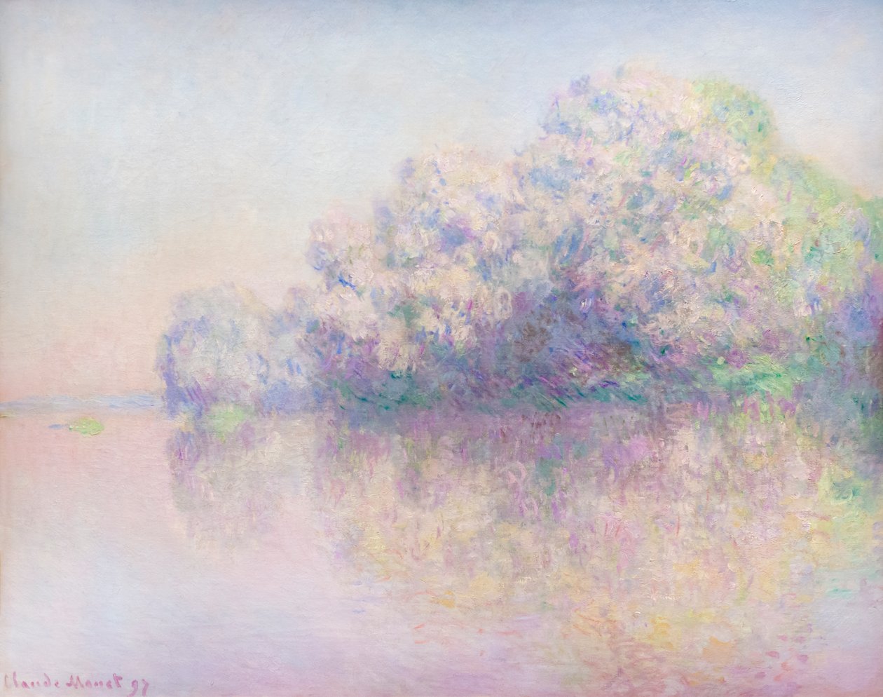 ısırgan adası by Claude Monet