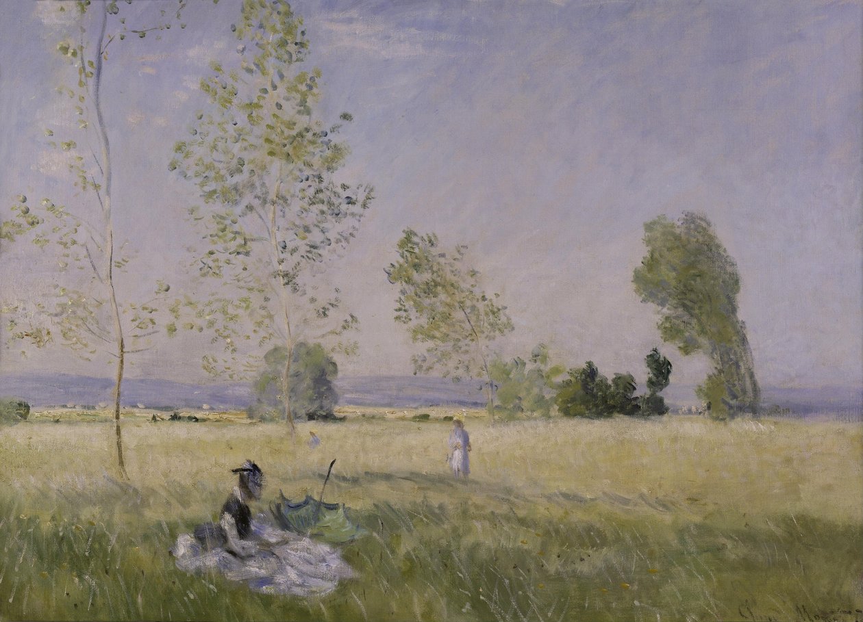 Yaz mevsimi by Claude Monet