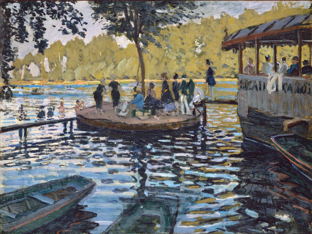 La Grenouiller by Claude Monet