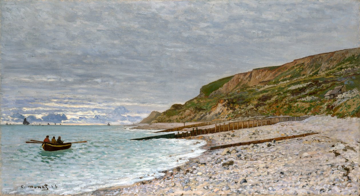 Pointe de la Hève, Sainte-Adres, 1864 by Claude Monet