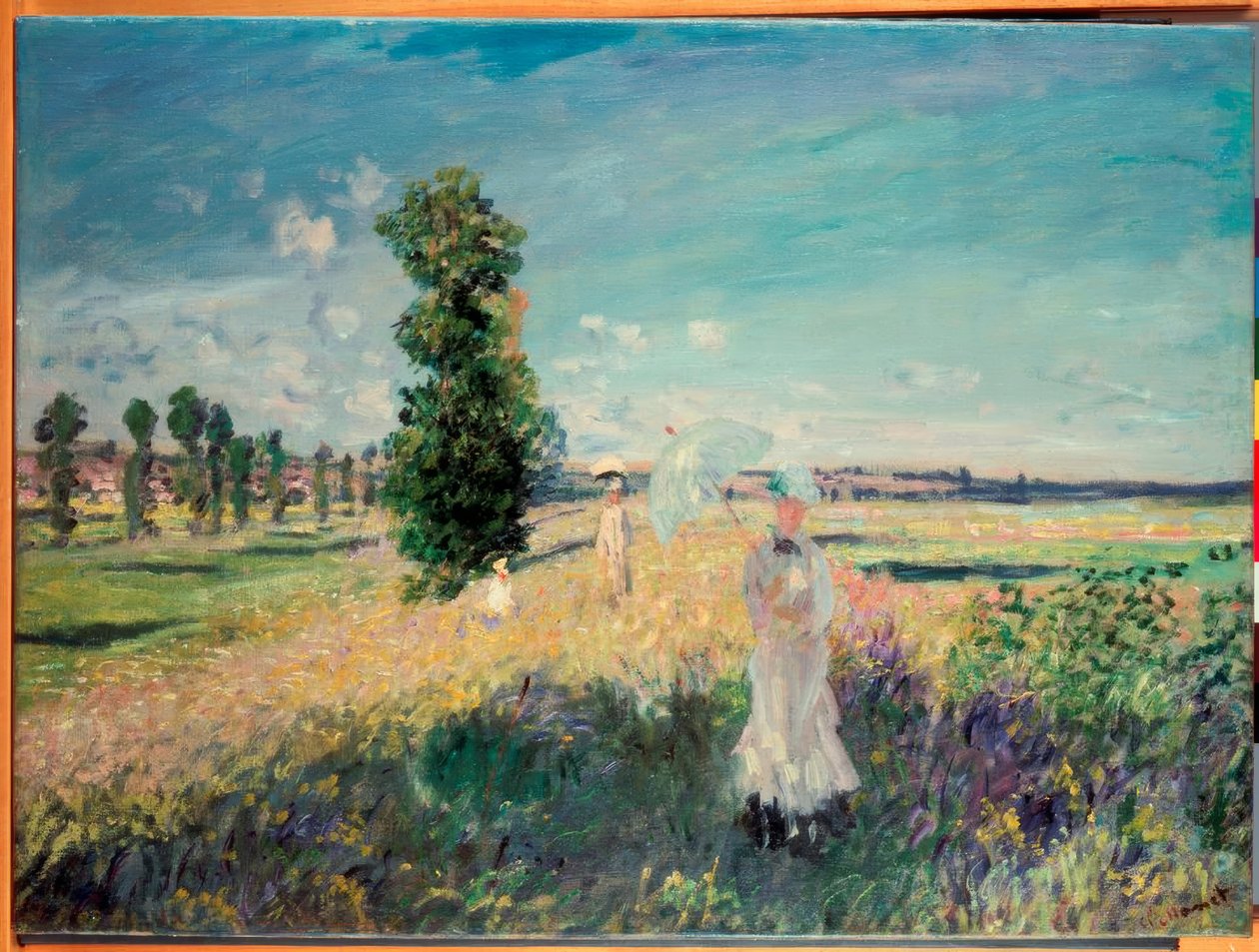 Yürüyüş by Claude Monet