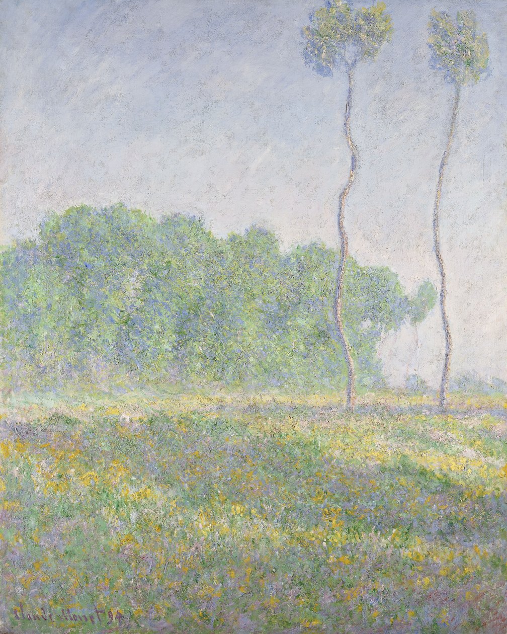 İlkbaharda Manzara by Claude Monet