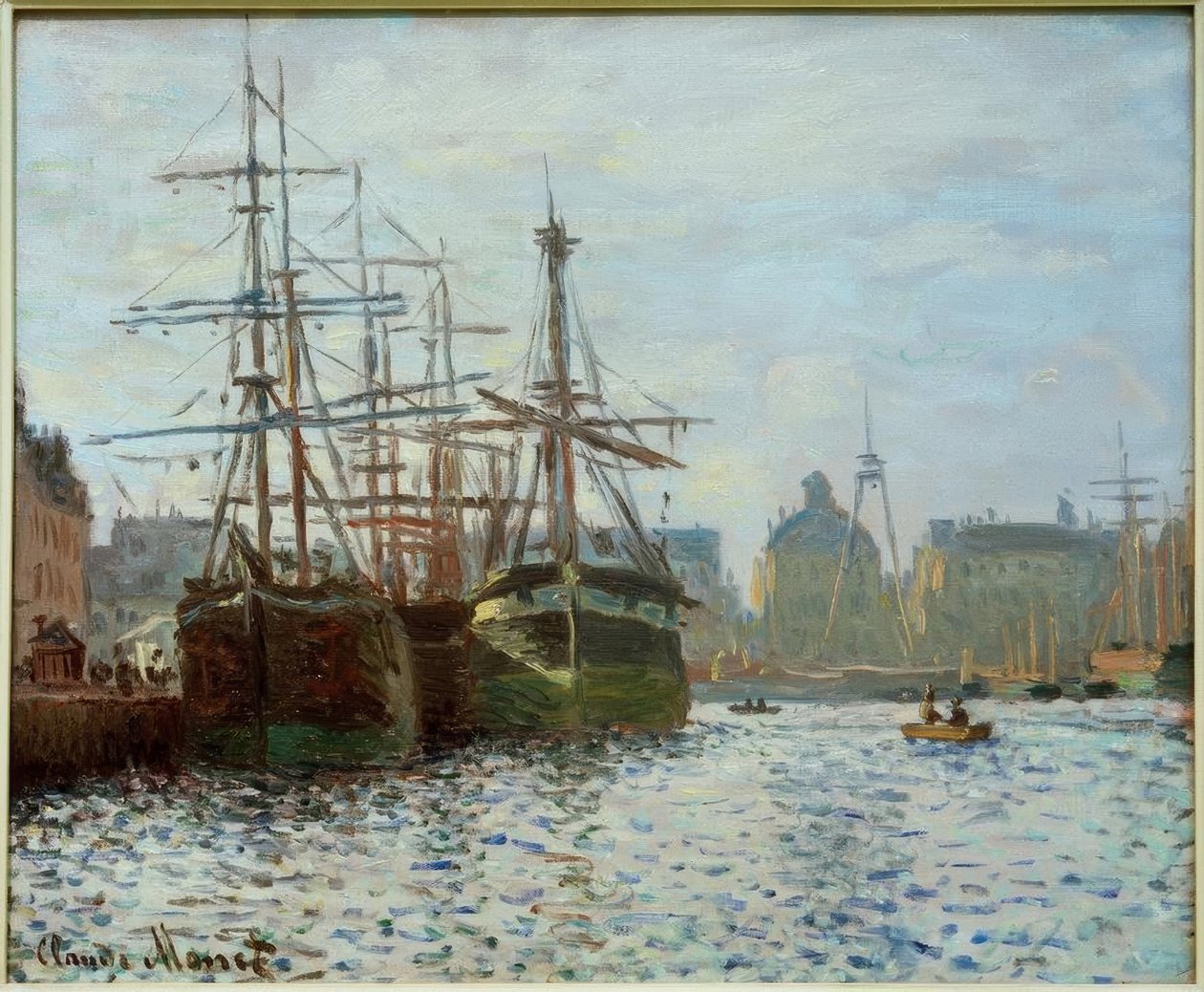 Ticaret Havzası, Le Havre by Claude Monet