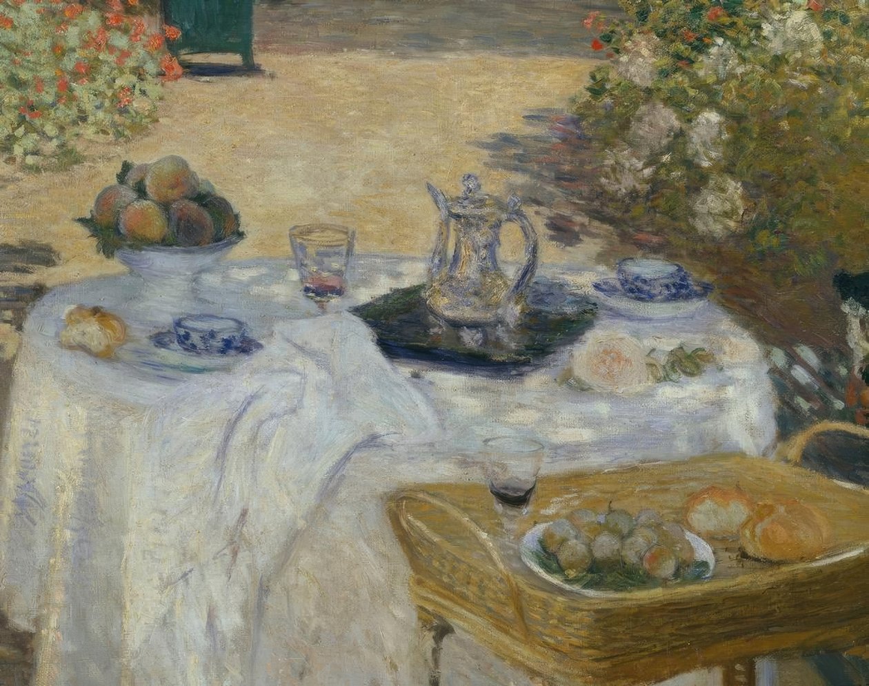 Öğle yemeği by Claude Monet