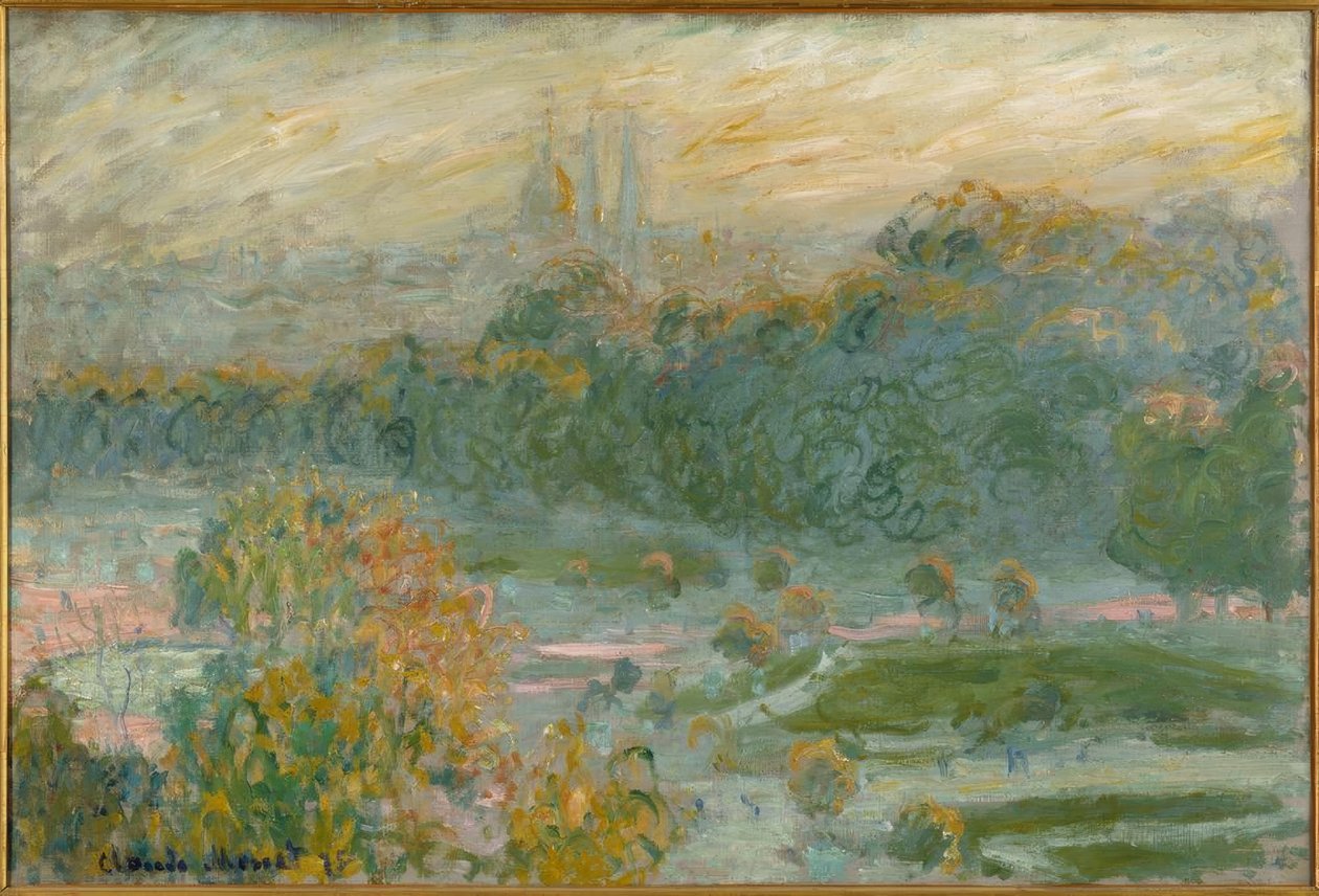 Tuileries by Claude Monet