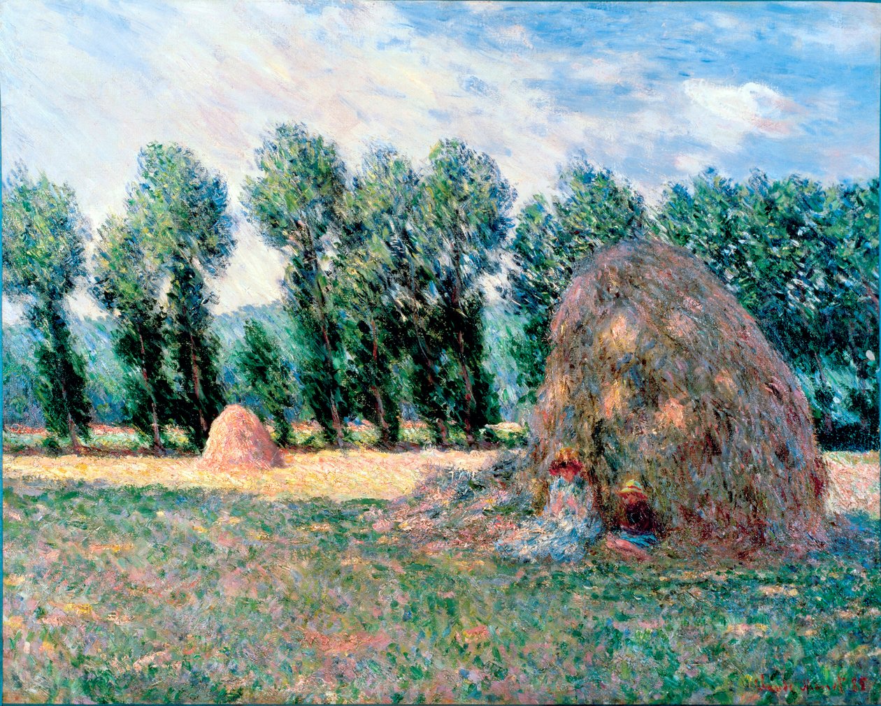 ""Saman Yığınları"" Tablosu Claude Monet (1840-1926) 1885 Dim 65.2x81,5 cm Ohara Sanat Müzesi, Kurashiki by Claude Monet