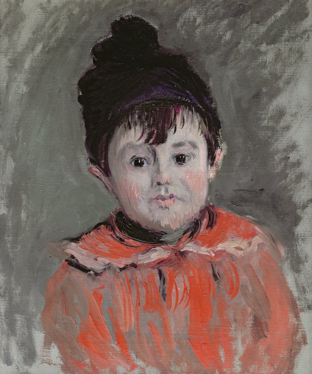 Michel Monet (1878-1966) Bobble Şapka Takıyor, 1880 by Claude Monet
