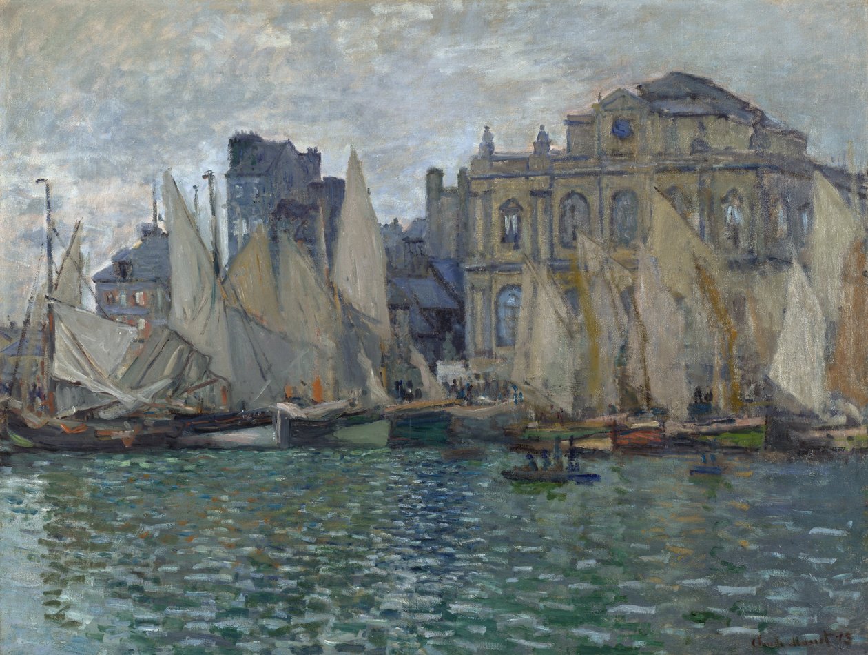 Monet, Claude (1840-1926) Le Havre Müzesi Tuval üzerine yağlıboya 1873 Ulusal Galeri, Londra 75x100 by Claude Monet
