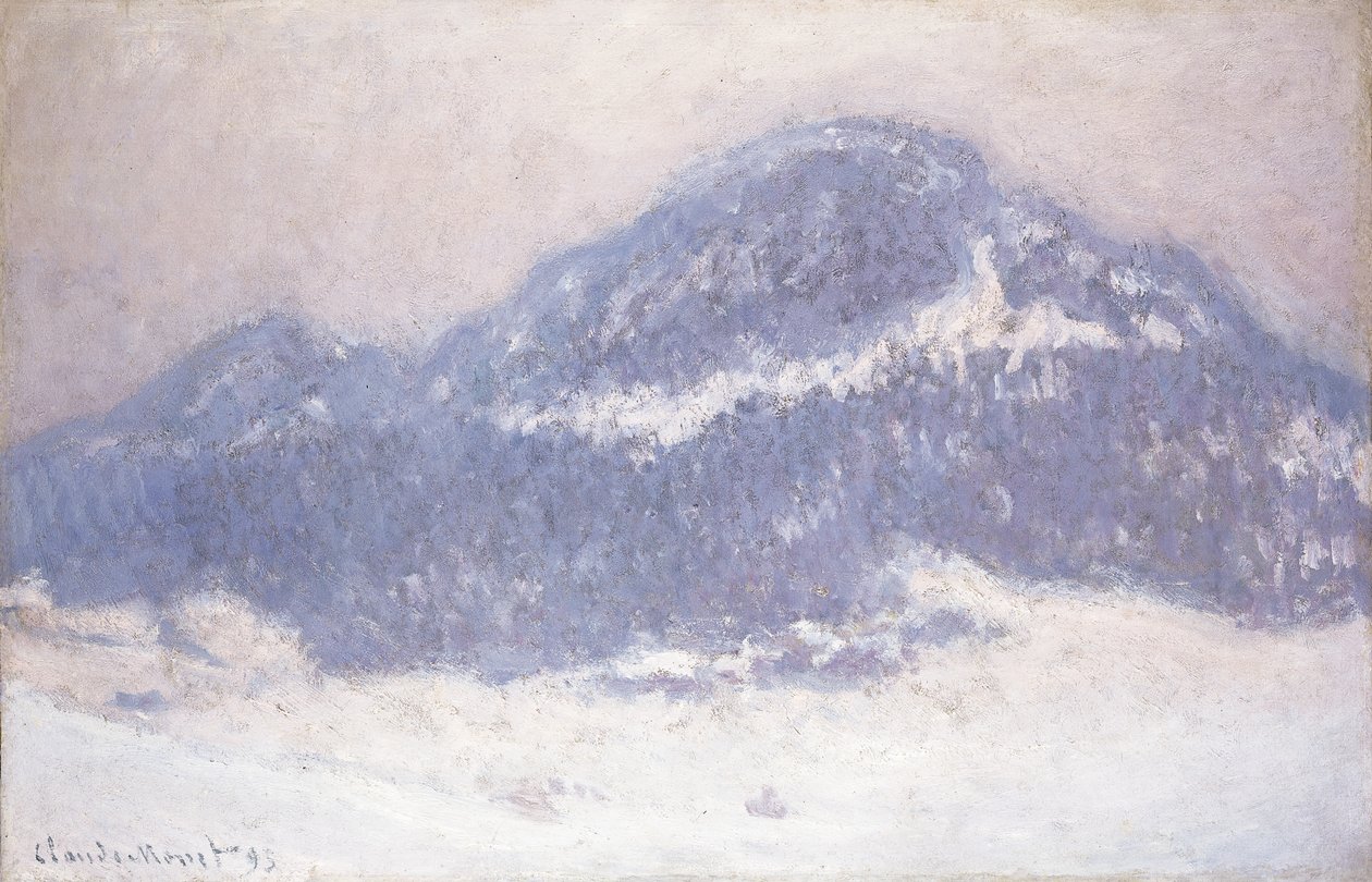 Mont Colesas, Misty Onsekiz, 19 by Claude Monet