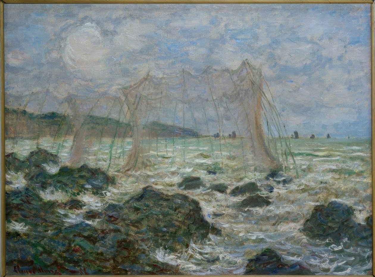 Pourville balıkçı parkı by Claude Monet
