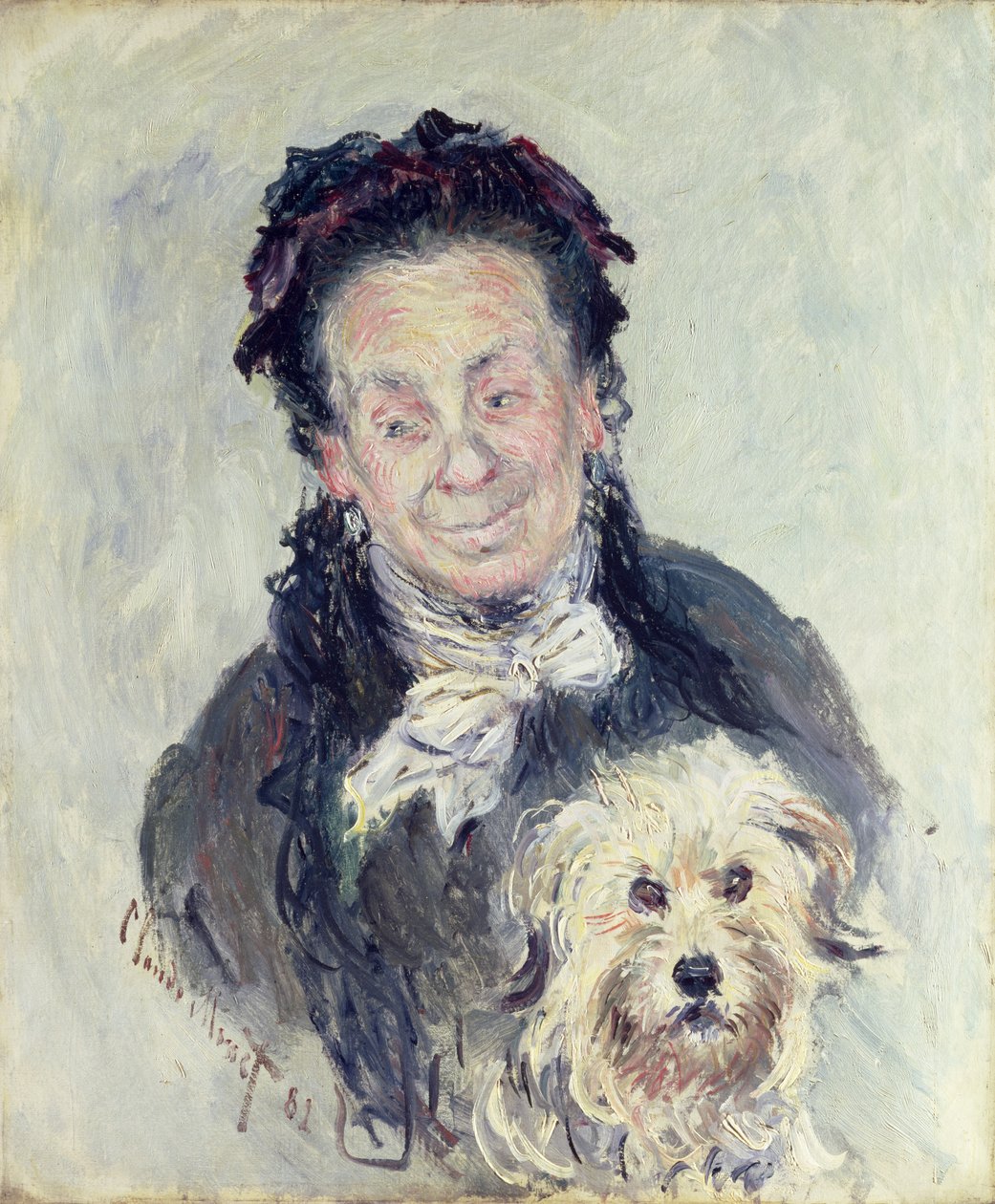 Eugenie Graff'ın Portresi (Madame Paul) 1882 by Claude Monet