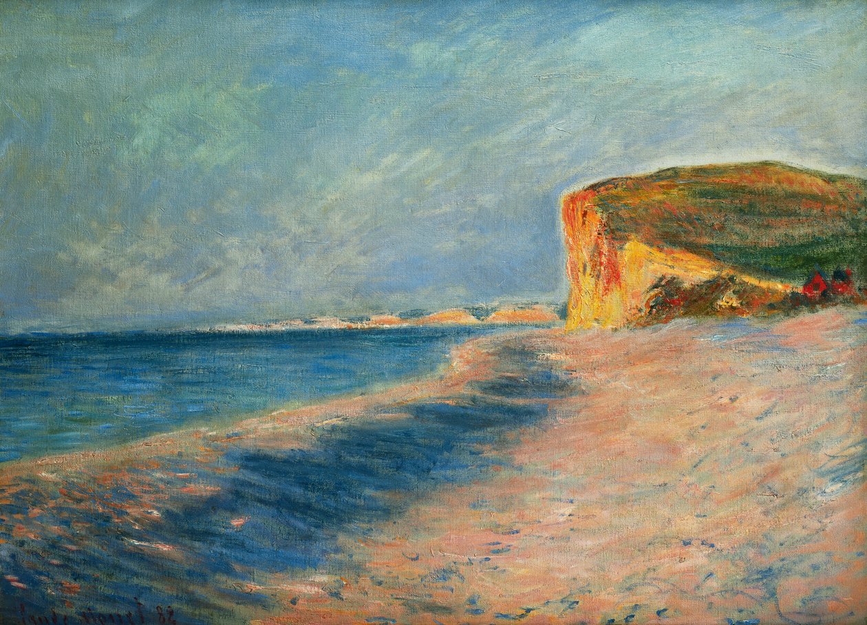 Dieppe Yakınlarında Pourville; Dieppe Yakınlarında Pourville, 1882 by Claude Monet