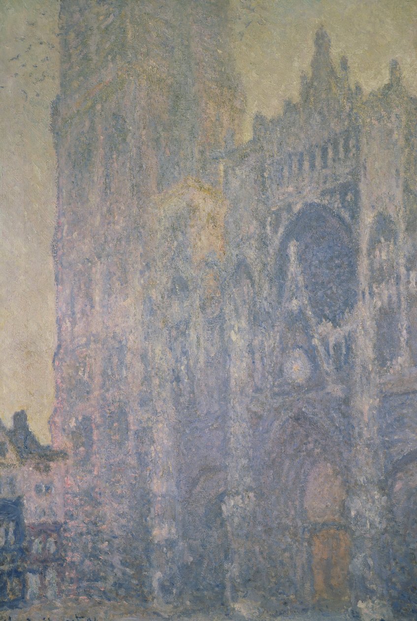 Rouen Katedrali, Beyaz Uyum, Sabah Işığı, 1894 by Claude Monet