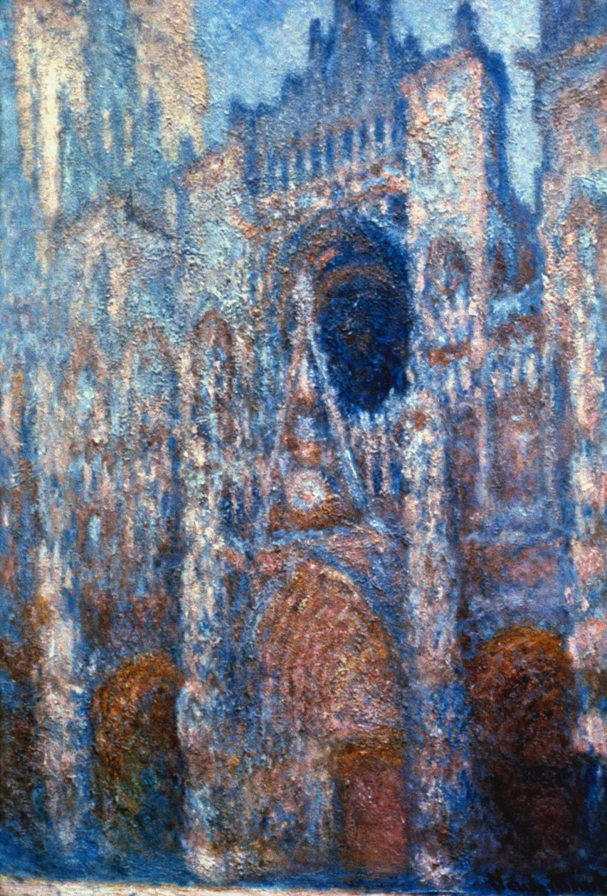 Rouen Katedrali, Güneş Işığı, 1894 by Claude Monet