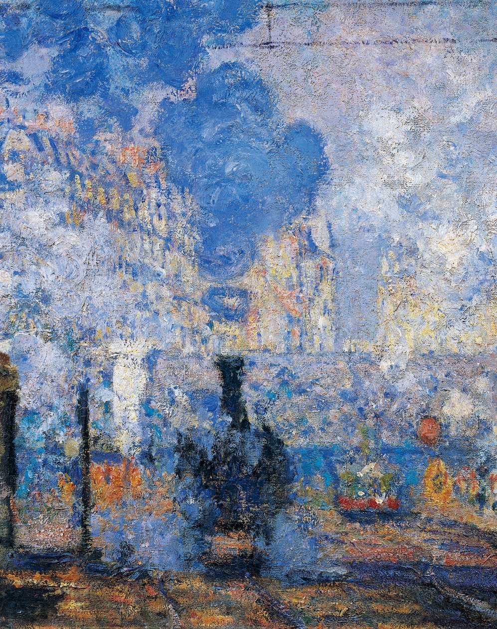 Saint Lazare İstasyonu, Claude Monet by Claude Monet