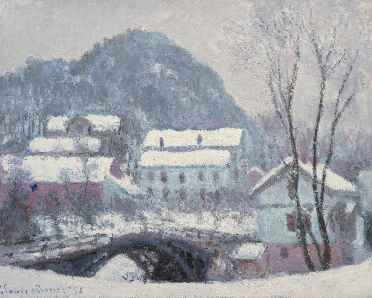 Sandvika, Norveç by Claude Monet