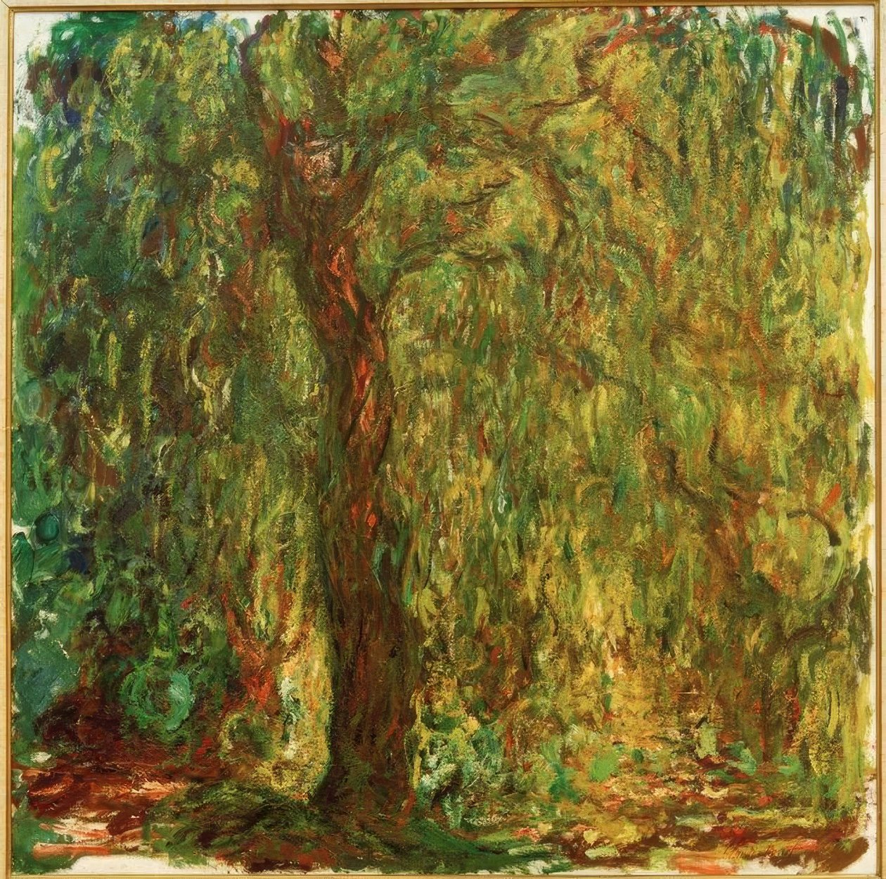 Salkım Söğüt by Claude Monet
