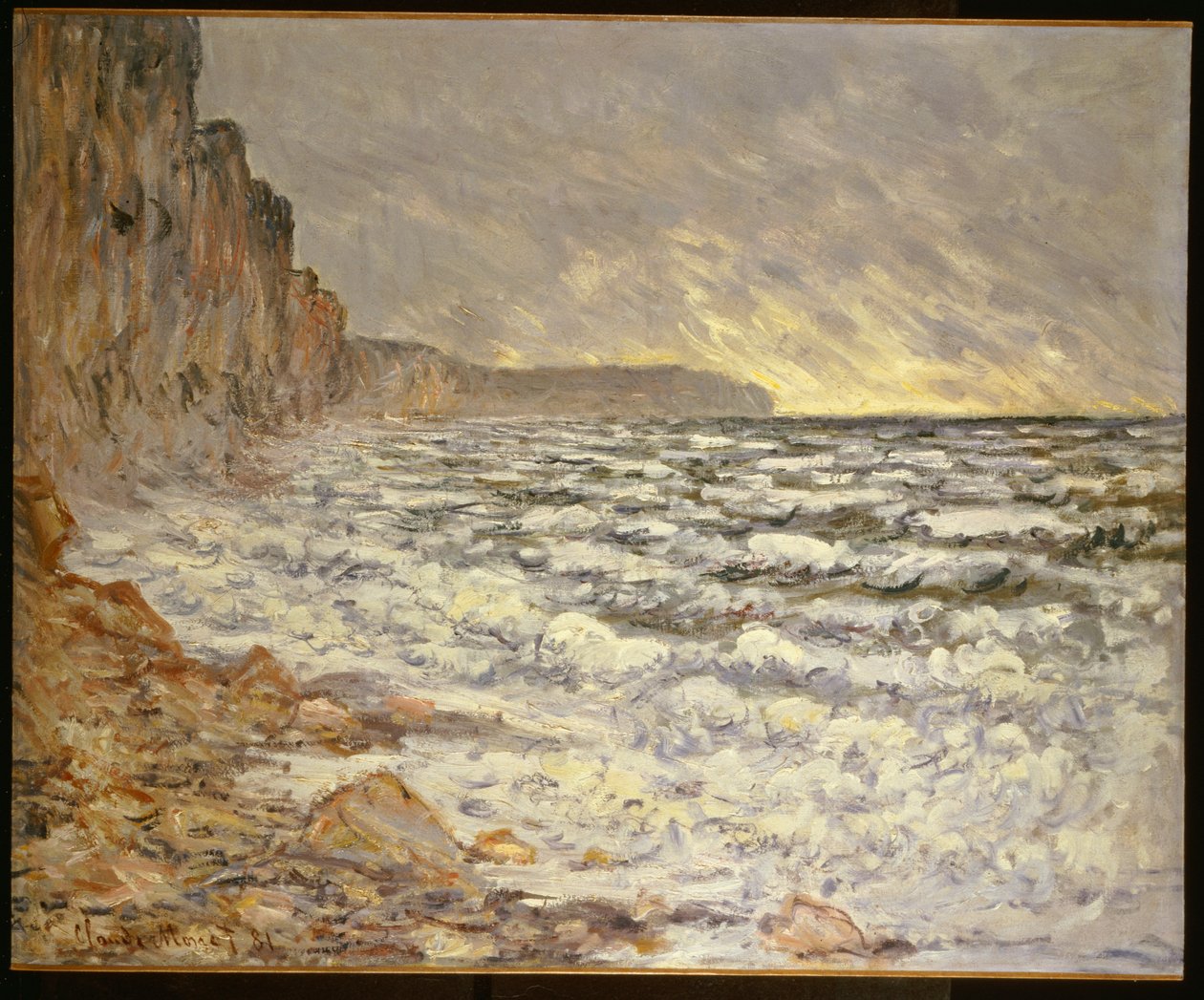 Denize sıfır, Fecamp by Claude Monet