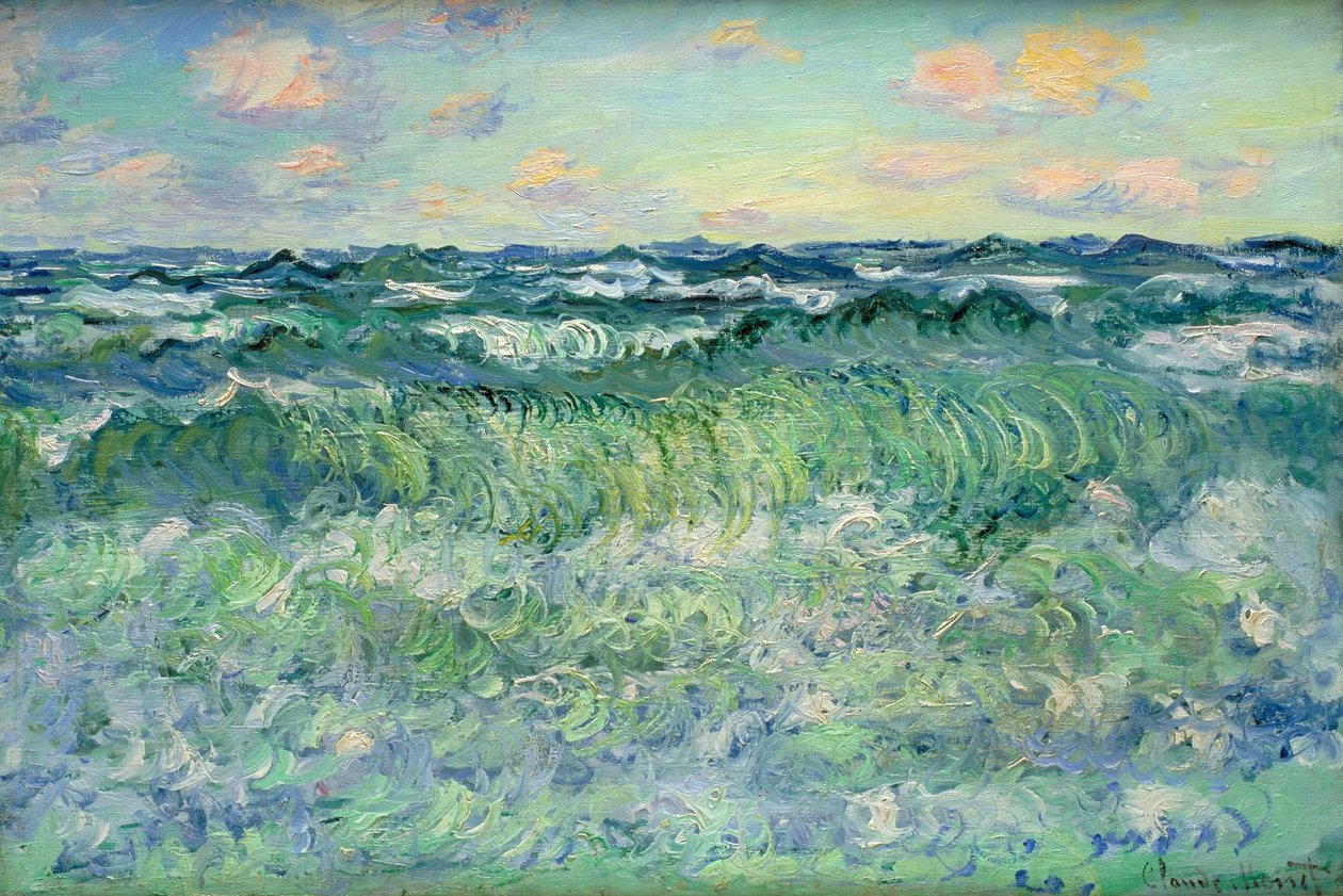 Deniz manzarası, Pourville by Claude Monet