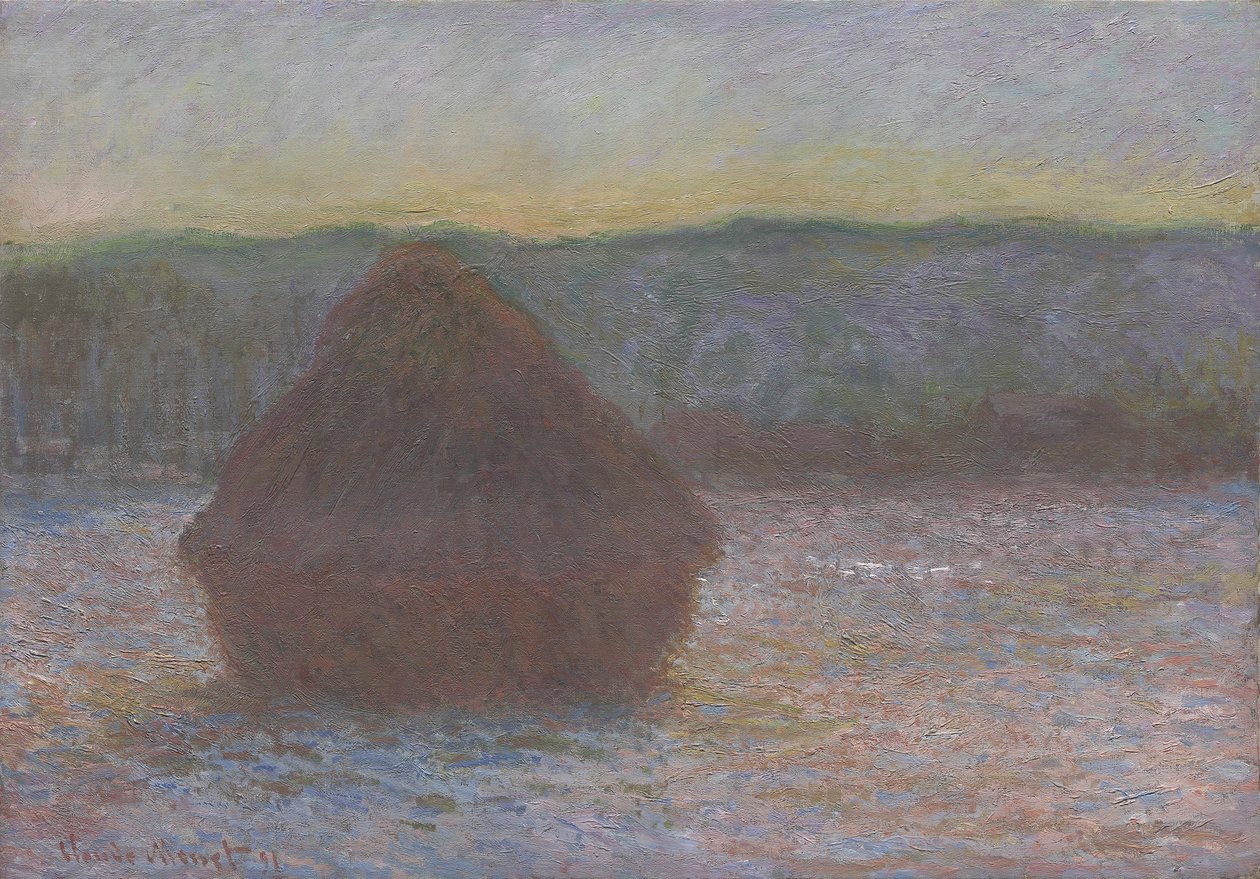 Buğday Yığını by Claude Monet