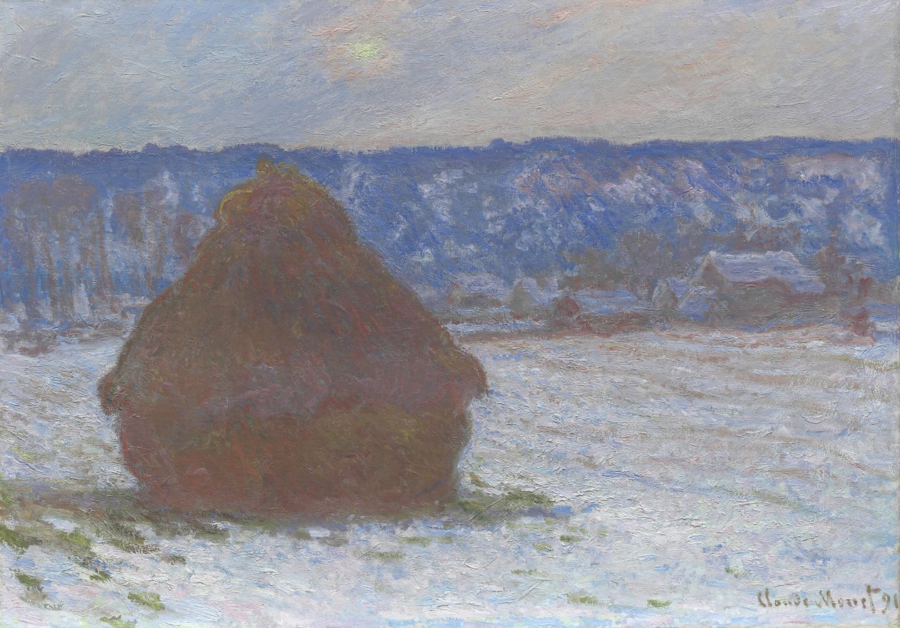 Buğday Yığını by Claude Monet