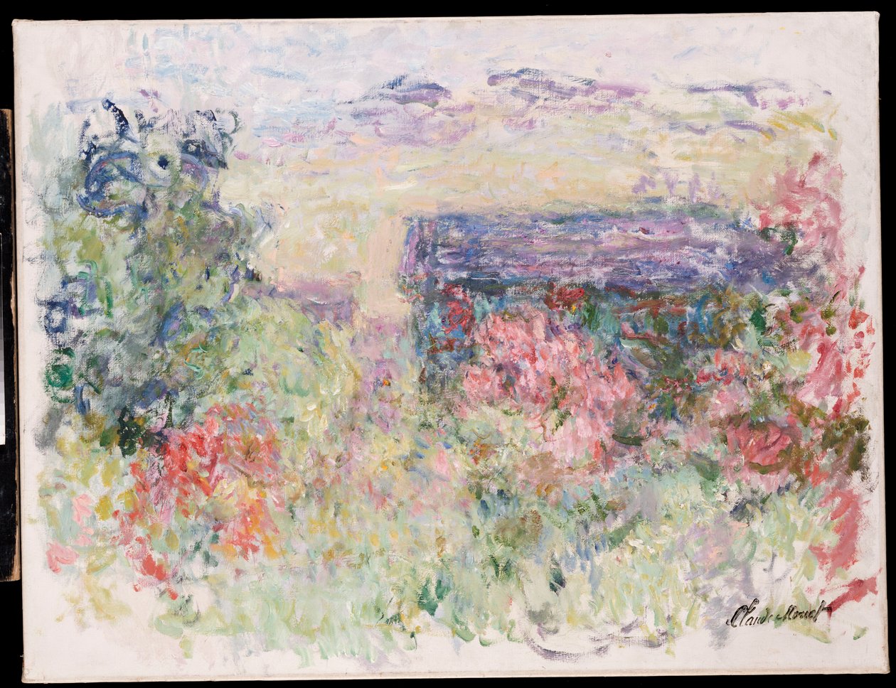 Güllerin İçinden Ev, c.1925-26 by Claude Monet