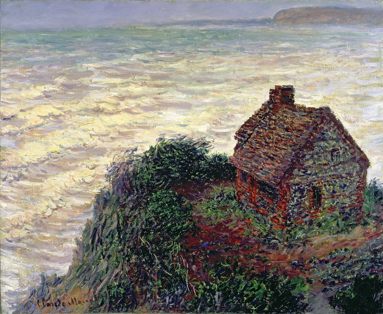 Gümrük Memuru Evi, Varengeville, 1882 by Claude Monet