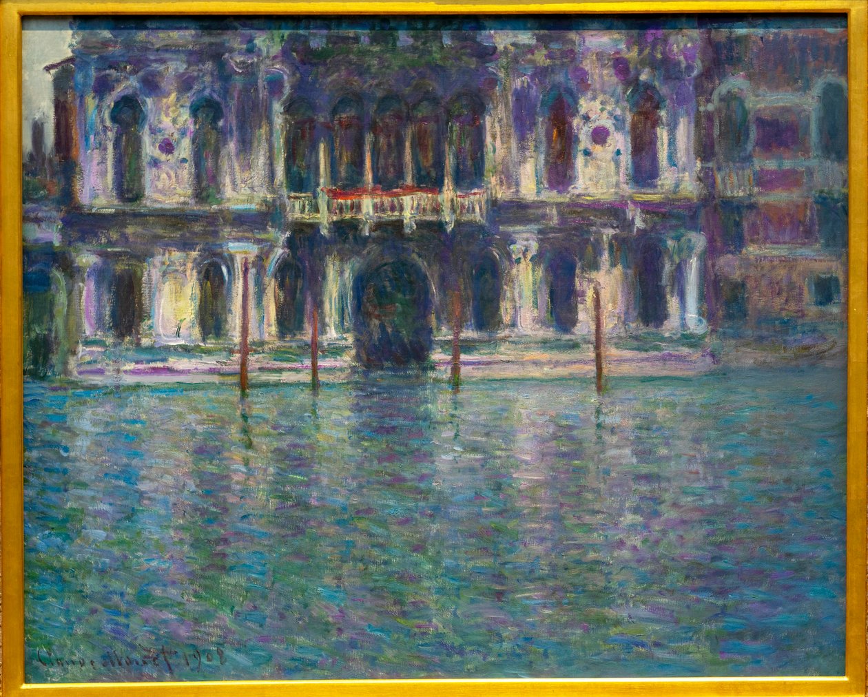 Palazzo Contarini by Claude Monet