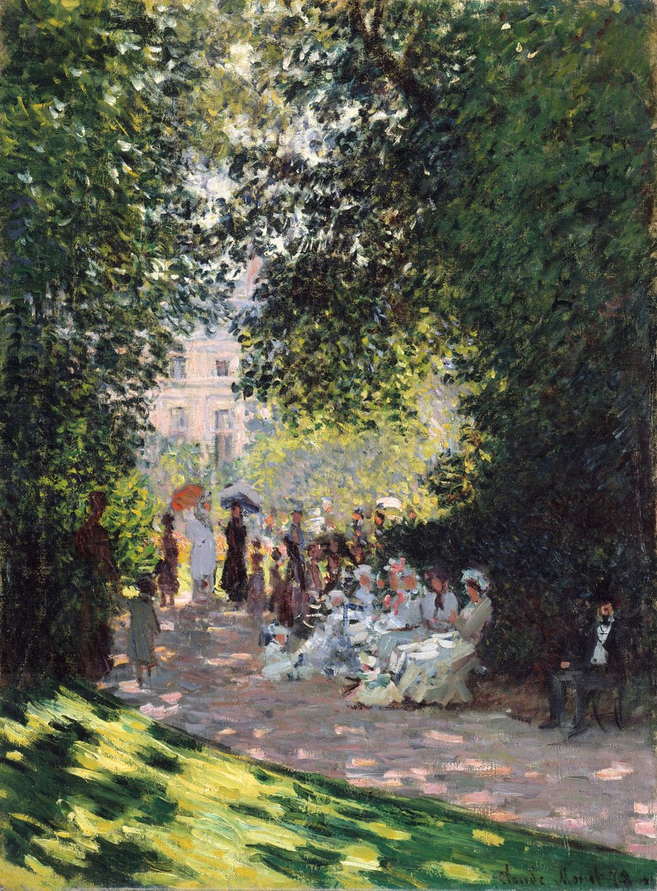 Parc Monceau by Claude Monet