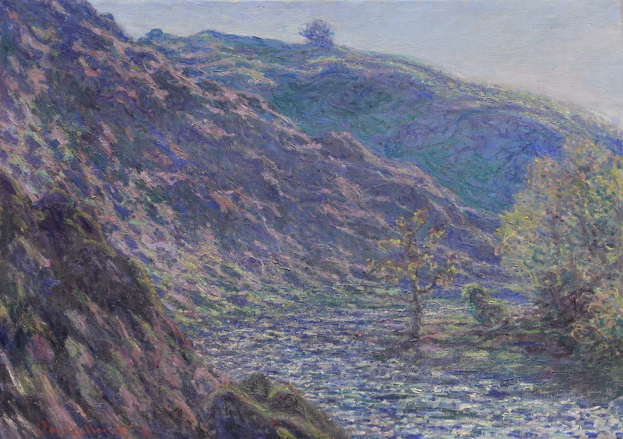 Petite Creuse Nehri, 1889 by Claude Monet