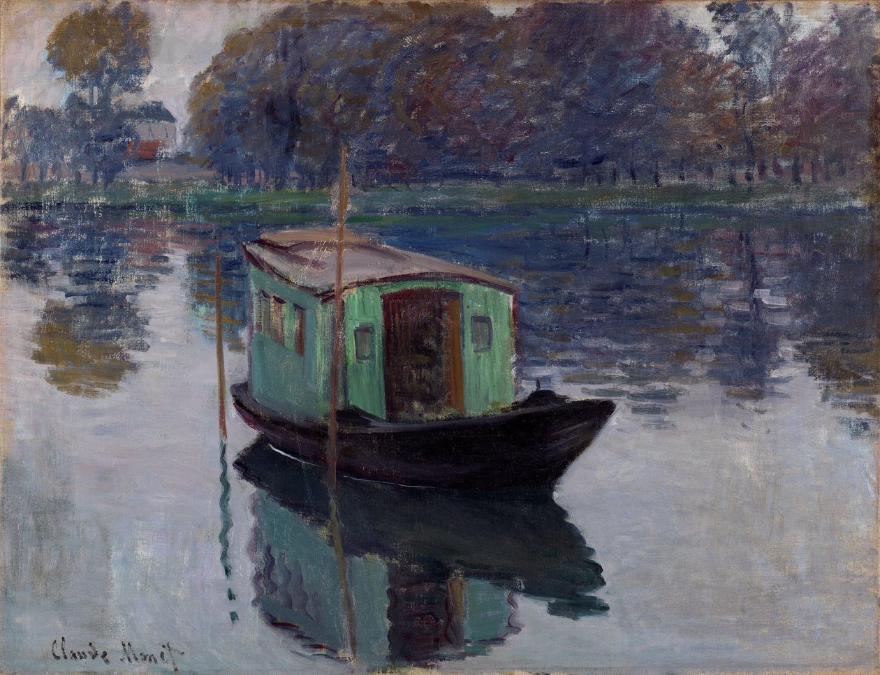 Stüdyo Tekne by Claude Monet