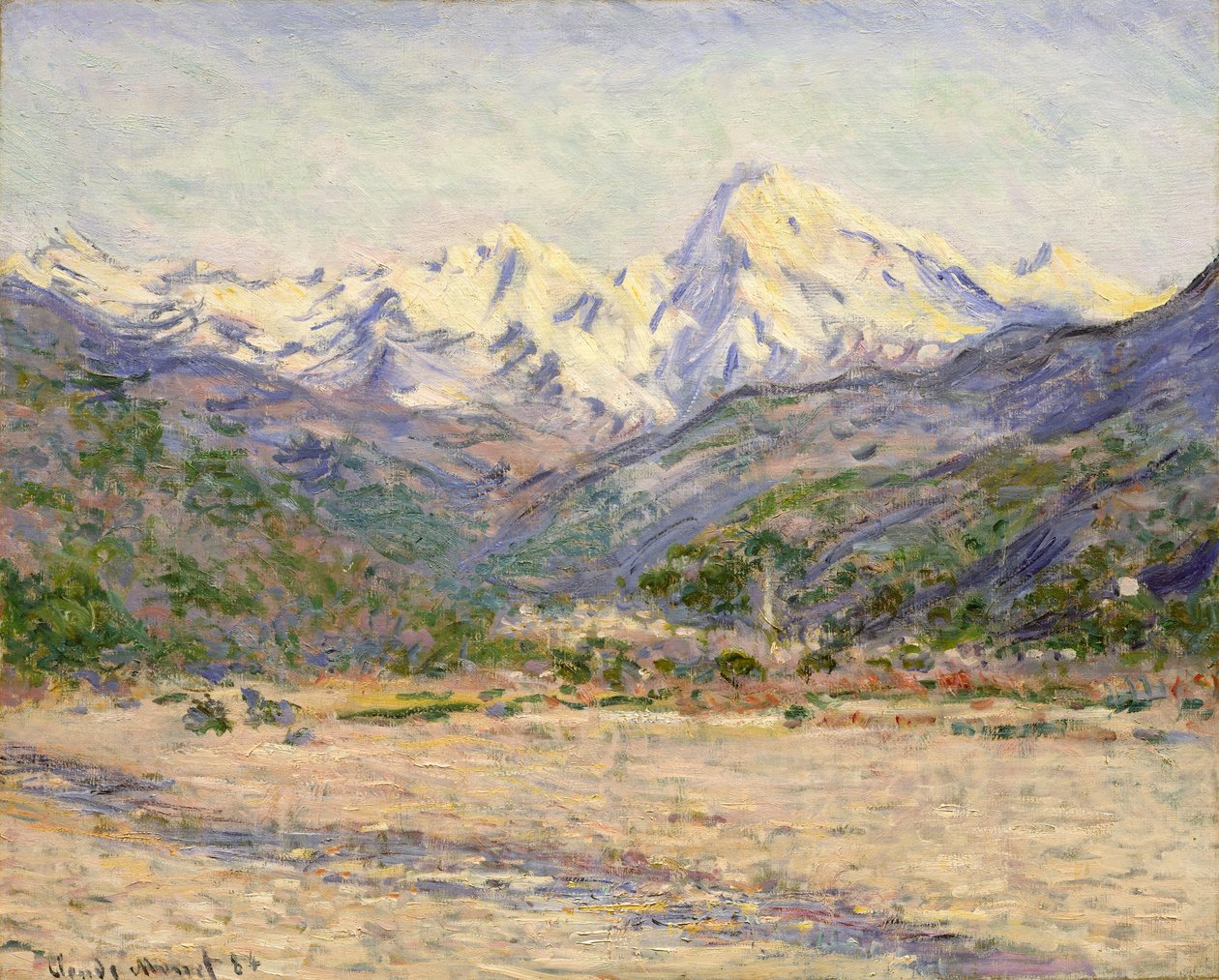Nervia Vadisi by Claude Monet