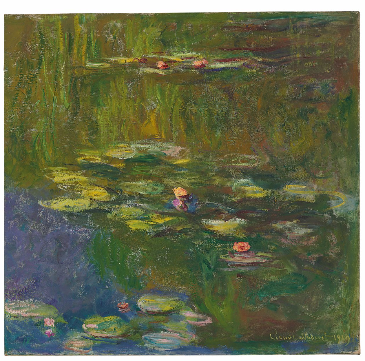 Nilüfer Göleti, 1919 by Claude Monet