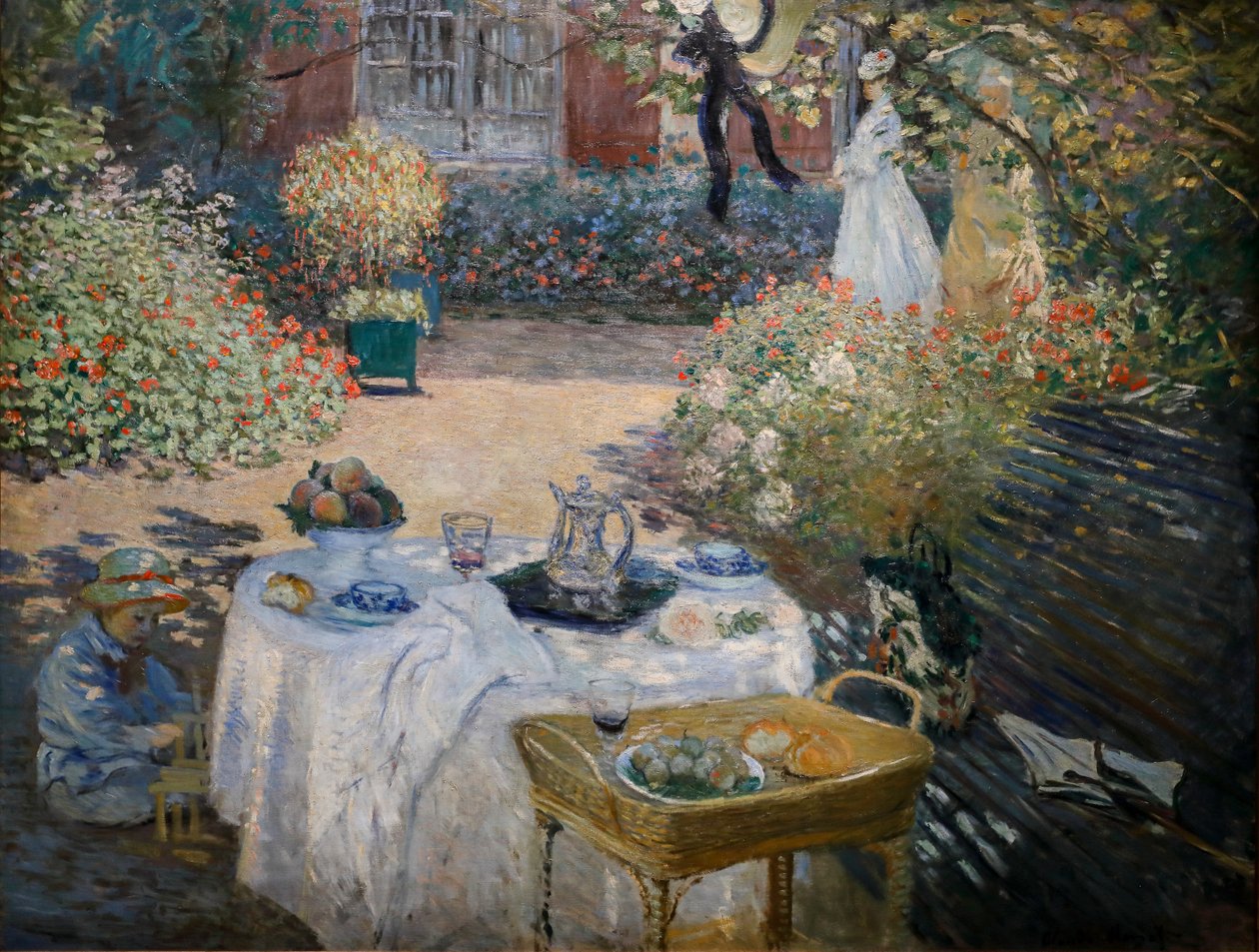 Öğle yemeği : dekoratif panel by Claude Monet