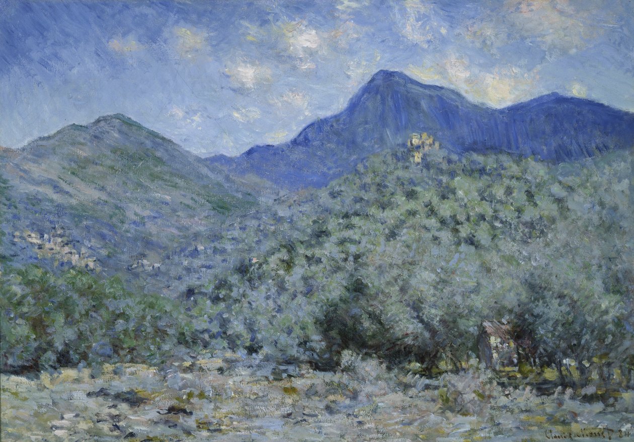 İyi Vadi, Bordighera Yakınında by Claude Monet