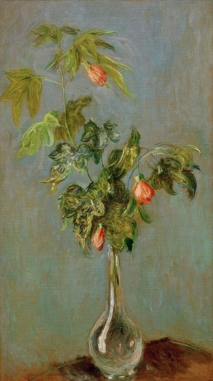 Çiçek vazosu by Claude Monet