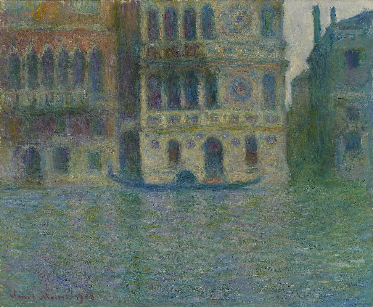 Venedik, Palazzo Dario, 1908 by Claude Monet