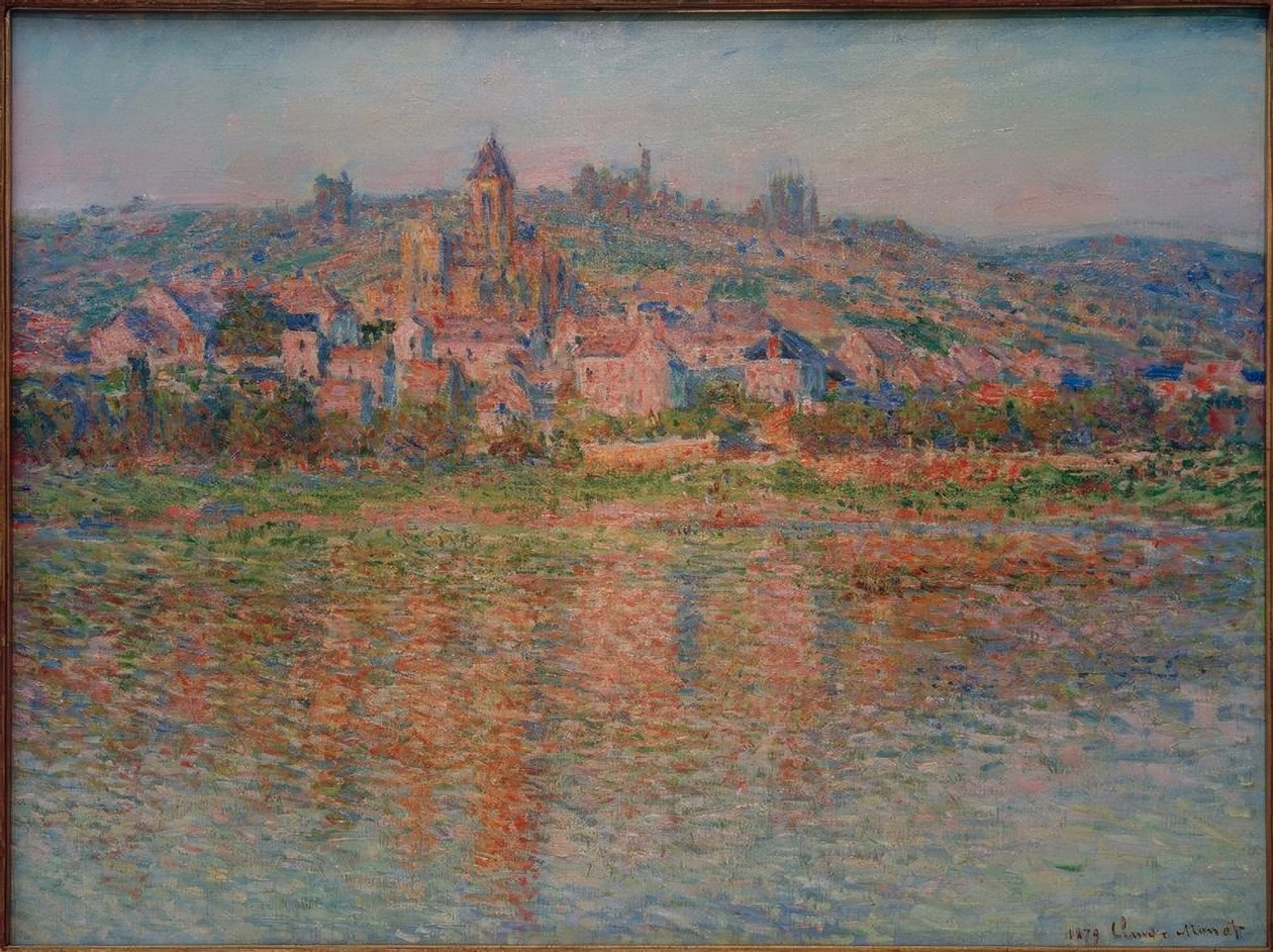 Yaz aylarında Vétheuil by Claude Monet