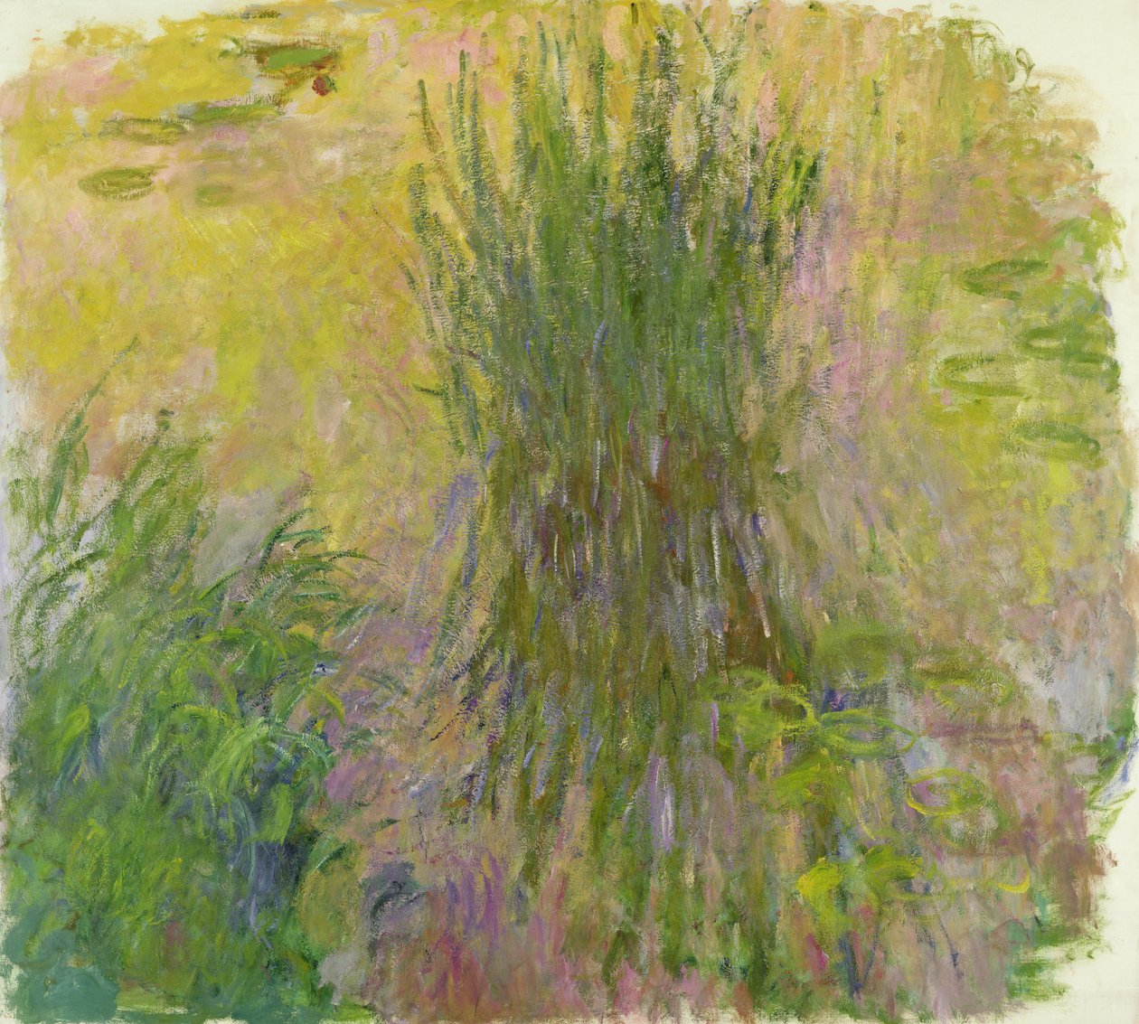 Nilüferler (tuval üzerine yağlı boya) (ayrıca bkz. detay 382330) by Claude Monet