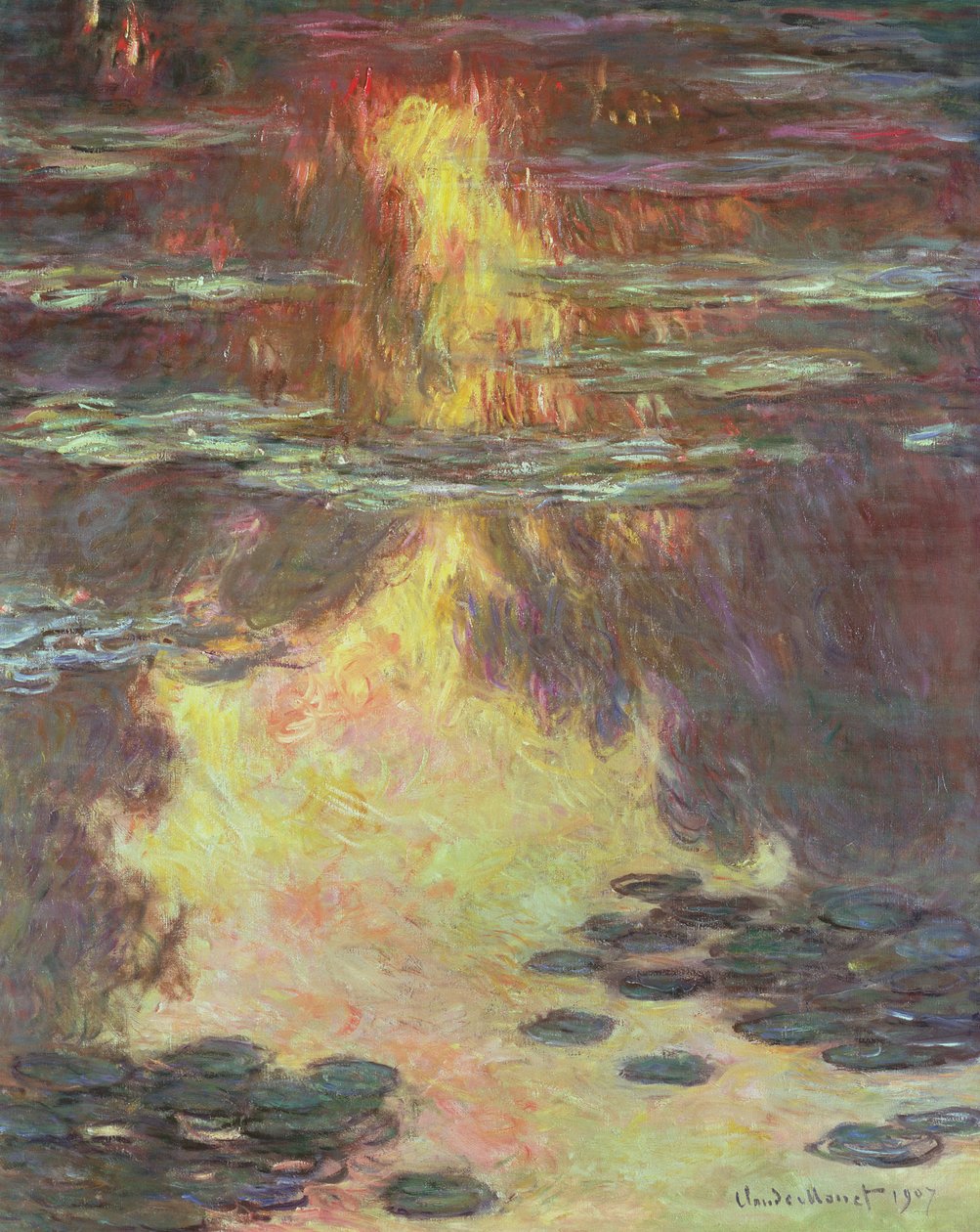 Nilüferler, 1907 by Claude Monet