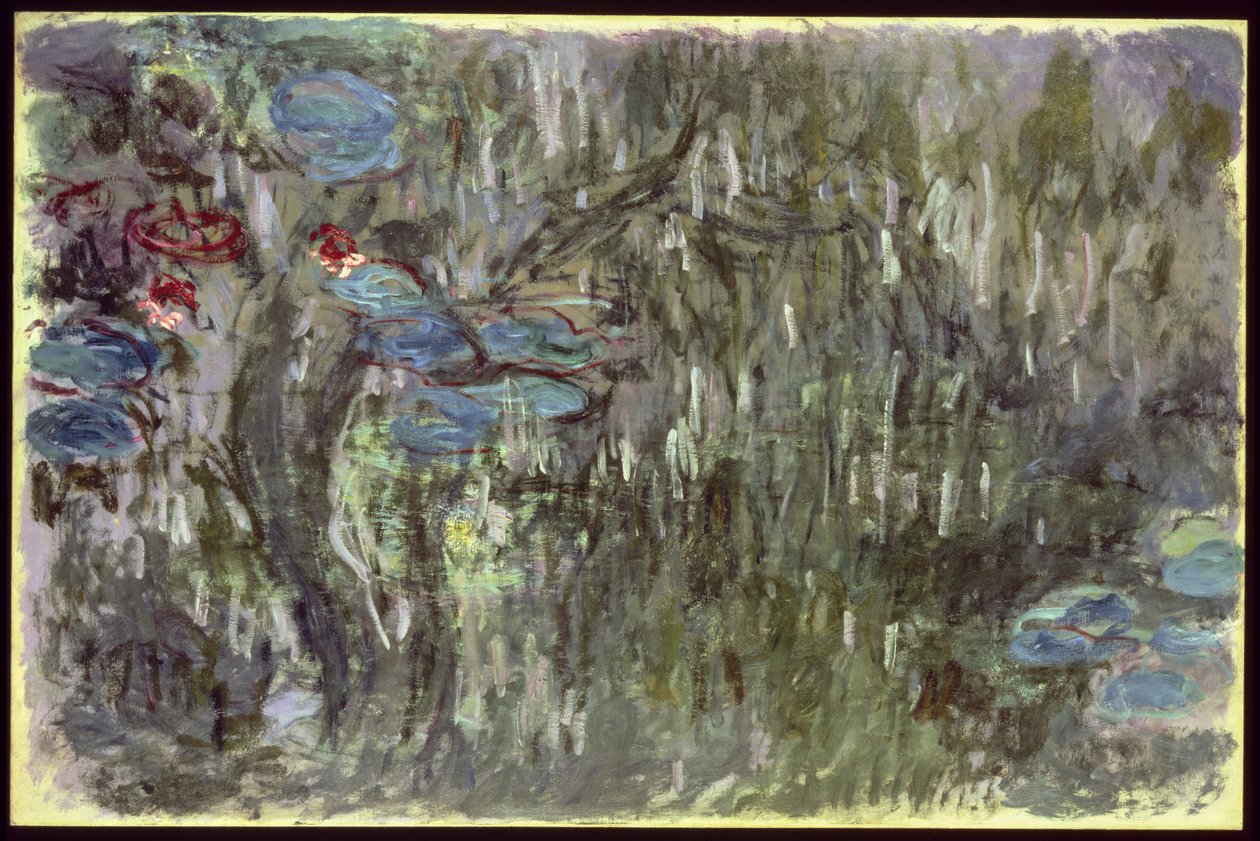 Söğütlerin Yansımalarıyla Nilüferler, c.1920 by Claude Monet