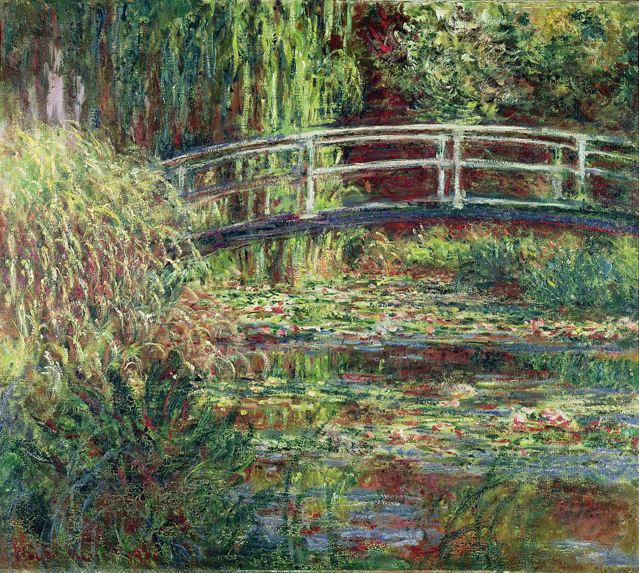 Nilüfer Göleti, Pembe Uyum Nilüfer Göleti, Pembe Uyum by Claude Monet