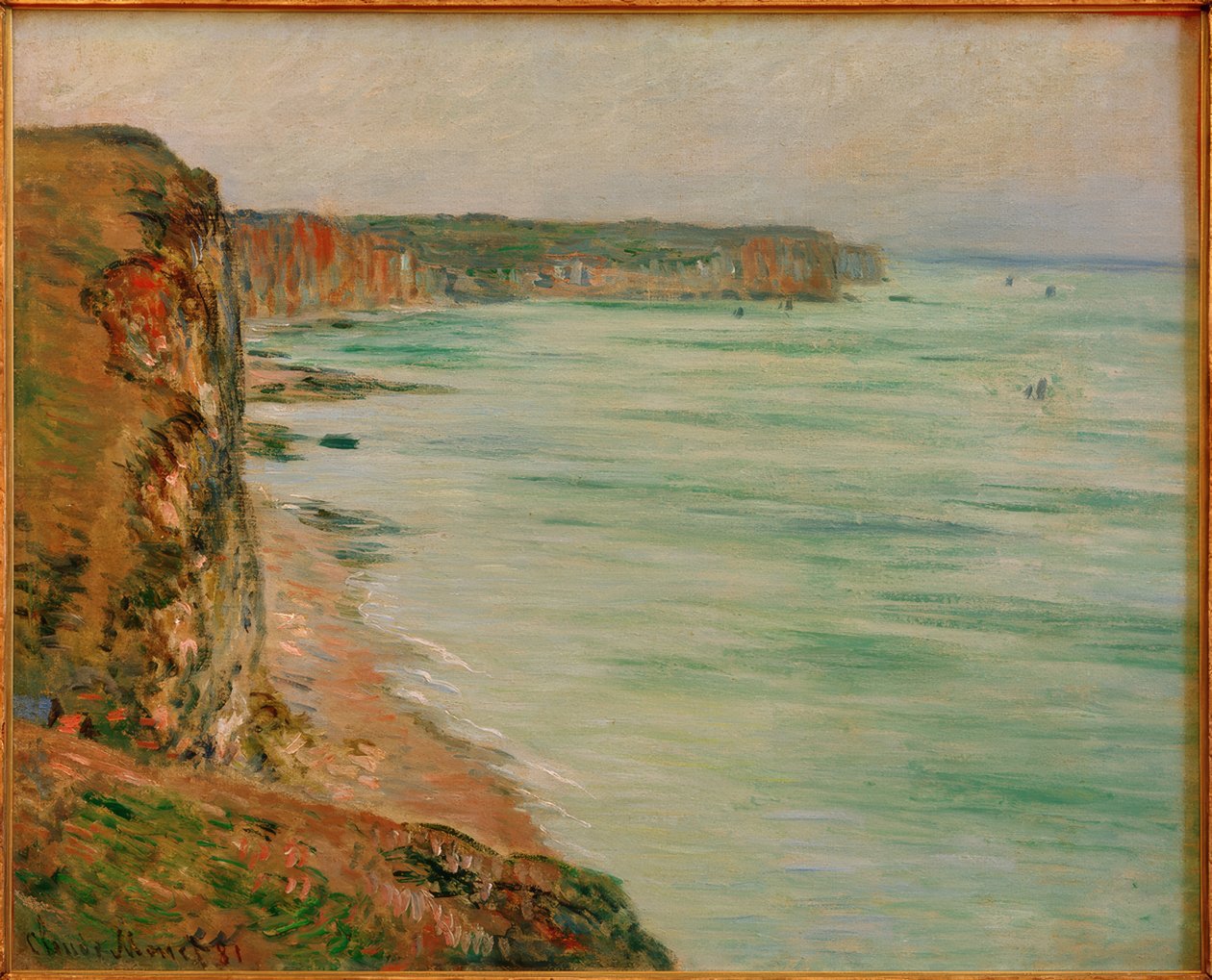 Windstille, Fecamp by Claude Monet