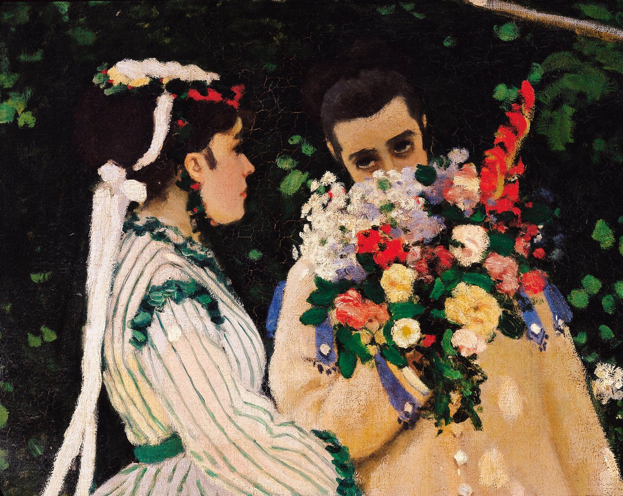 Bahçedeki Kadınlar, detay, 1866 civarı (tuval üzerine yağlı boya) by Claude Monet
