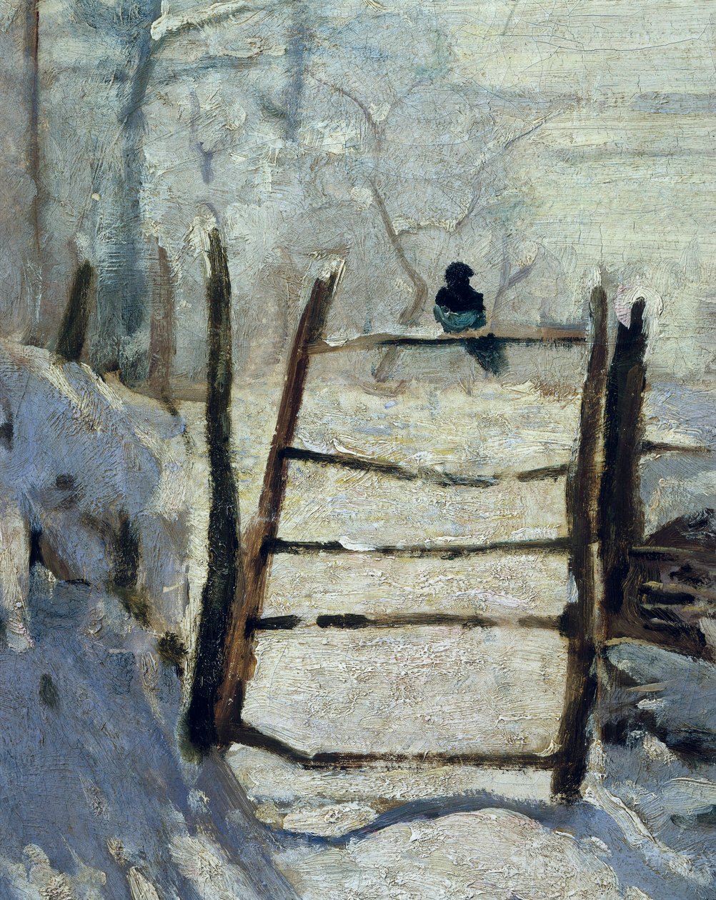 saksağan, 1868-1869 by Claude Monet
