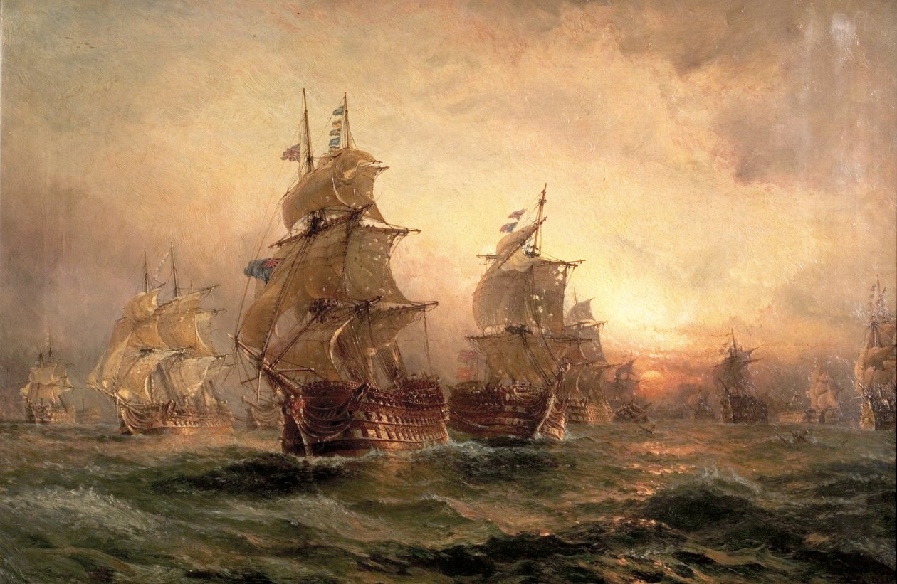 Trafalgar Akşamı, 1890 by Claude T. Stanfield Moore