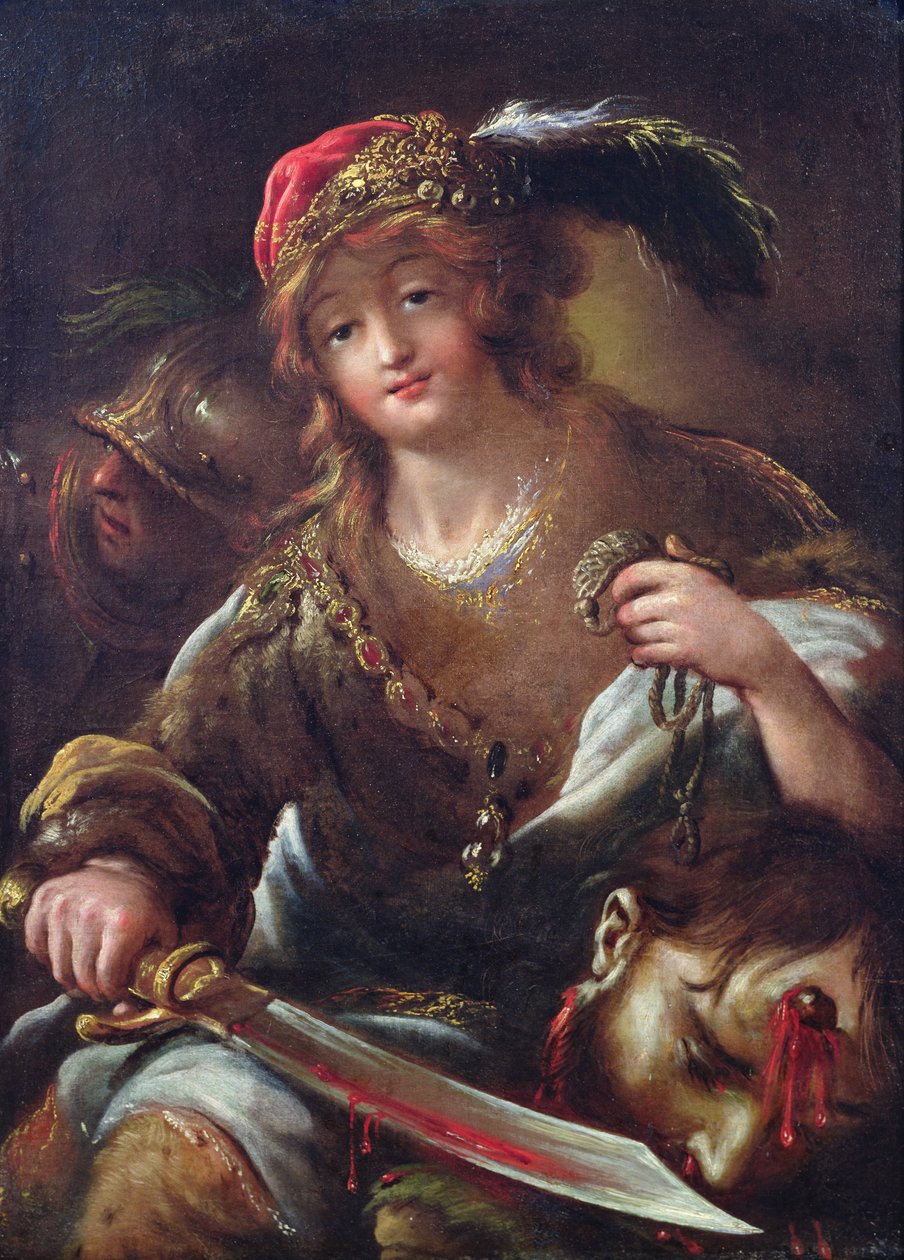 Goliath başlı Davut, 1640 dolayları by Claude Vignon